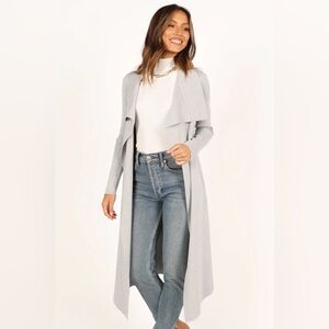 Petal and Pup AUDRINA CARDIGAN - GREY